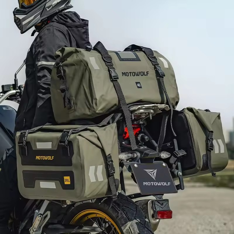 Motorcycle Gear Adventure - MOTOWOLF Motorradtaschen, wasserdicht, für den Außenbereich,