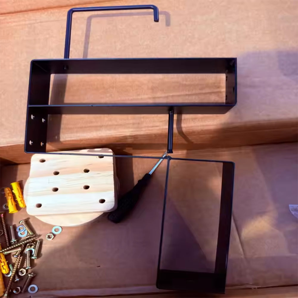 Holz-Motorradhelmhalter Wandmo – Motorcycle Gear Wall Mount Bewertung und Preis