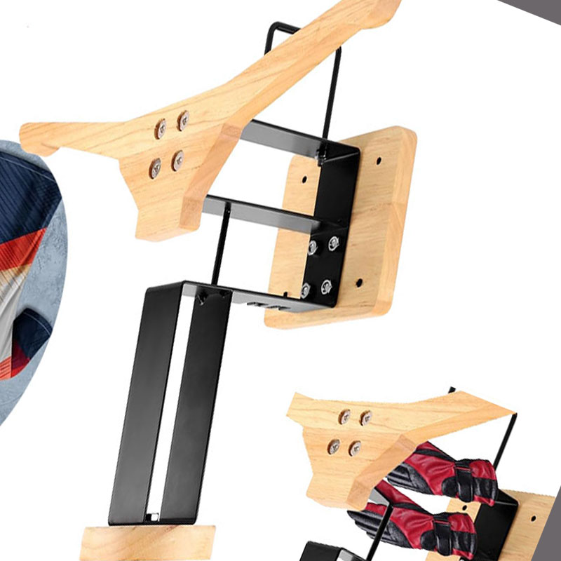 Holz-Motorradhelmhalter Wandmo – Motorcycle Gear Wall Mount Bewertung und Preis
